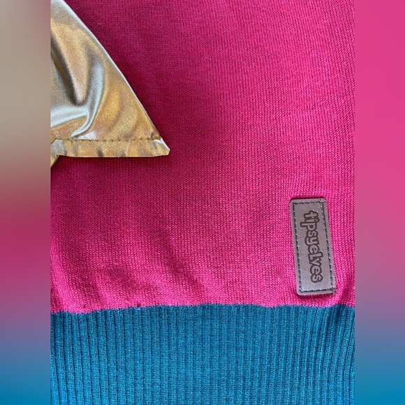 TIPSY ELVES: “Present” Ugly Sweater, Red/Green, Size L - Picture 6 of 8